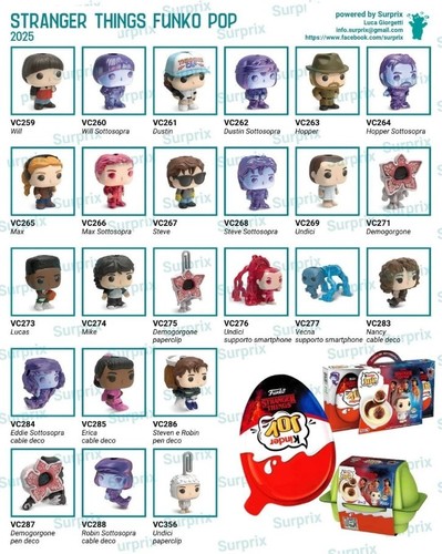 Sorpresine kinder joy funko - sorpresine,