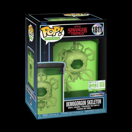 Pop scheletro demogorgone - demogorgone, con